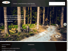 Tablet Screenshot of luccaciclismo.com